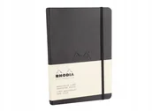 Planery - Zeszyt Webnotebook Rhodia Ligne Linie czarny A5 - miniaturka - grafika 1