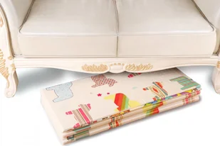 Mamaburm Dwustronna mata piankowa XXL - składana 1 CM (las z misiem i koniki) MATA SKLADANA R04 - Maty piankowe - miniaturka - grafika 7