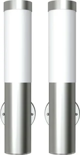 VidaXL Lampa ze stali nierdzewnej Wodoodporna Do ogrodu x2 160163 - Lampy sufitowe - miniaturka - grafika 2