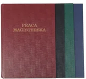 Dyplomy i okładki - Opus Okładka twarda - O.HARD COVER Classic 304x212mm / NIEBIESKA / 10par / Praca Magisterska (A4+ pionowa) O.643189 - miniaturka - grafika 1