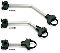 Akcesoria rowerowe - Peruzzo haltearm 2334040300 ramek na ramię ramka, czarna, 23 x 10 x 10 cm, 690/G CVB123 - miniaturka - grafika 1