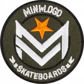 Dodatki do ubrań - MINI LOGO naszywka MINI LOGO CHEVRON PATCH - miniaturka - grafika 1