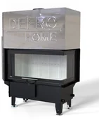 Wkłady kominkowe - Defro Wkład kominkowy Defro Riva ME BP G Short - miniaturka - grafika 1