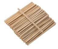 Depilacja - Szpatułki do wosku drewniane wąskie średnie 100szt - miniaturka - grafika 1
