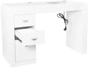 BIURKO KOSMETYCZNE 312 BIAŁE 132081 - Meble kosmetyczne - miniaturka - grafika 2