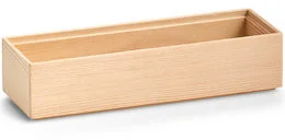 ZELLER Pojemnik do przechowywania z drewna sosnowego drewniane pudełko pudełka do przechowywania skrzyneczka skrzynki z drewna  ZELLER (B07FCGKW51) - Pudła i pojemniki do przechowywania - miniaturka - grafika 3