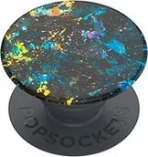 Uchwyty samochodowe do telefonów - PopSockets PopSockets: PopGrip Basic  wysuwana podstawa i uchwyt do smartfonów i tabletów [Top niewymienny]  Night Splatter POPSOCKET705223013 - miniaturka - grafika 1