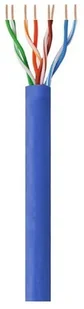 Techly Techly Kabel instalacyjny skrętka UTP Cat6 drut CCA 305m niebieski 025619 - Kable miedziane - miniaturka - grafika 4