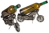 Stojaki na wino - PysznaPaczka.pl Metalowy stojak na wino MOTOCYKL 2 - dla fana motoryzacji 090,71-3170 - miniaturka - grafika 1