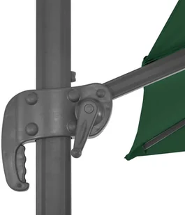 vidaXL Parasol ogrodowy z przenośną podstawą, zielony - Parasole ogrodowe - miniaturka - grafika 8