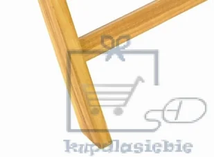 Divero Drewniane krzesło regulowane T - drewno tekowe - Fotele i krzesła ogrodowe - miniaturka - grafika 3