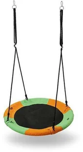NILS CAMP NB5003 ORANGE-GREEN ŚR.90 CM BOCIANIE GNIAZDO HUŚTAWKA NILS CAMP - Place zabaw - miniaturka - grafika 9