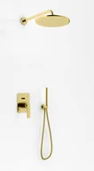 Zestawy prysznicowe - Kohlman Zestaw prysznicowy złoty Experience Gold QW210EGDR30 QW210EGDR30 - miniaturka - grafika 1