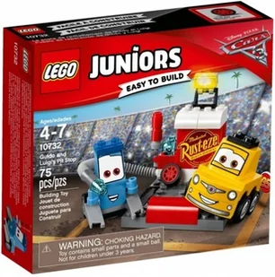 LEGO JUNIORS 10732 Cars-Auta Punkt serwisowy Guido i Luigieg 43548 - Klocki - miniaturka - grafika 3