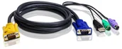 Adaptery i przejściówki - Aten kabel 2L-5301UP 1.2M PS/2-USB KVM 2L-5301UP - miniaturka - grafika 1