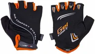 Rękawiczki rowerowe - Verso Rękawiczki rowerowe Verso SB-01-7059-B czarno-pomarańczowe 496224 - miniaturka - grafika 1