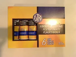 Astra Farby plakatowe w tubie ASTRA 30ml - niebieska FB10AST - Farby i media malarskie - miniaturka - grafika 2