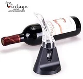 Pozostałe akcesoria barmańskie - Lifetime Cooking 15799 lejek do dekantacji ausgi zewnętrzna do multimediów, tworzywo sztuczne, czarny/przezroczysty 15799 - miniaturka - grafika 1