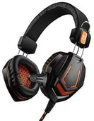 Słuchawki - Canyon CND-SGHS3A Czarno-Pomarańczowe - miniaturka - grafika 1