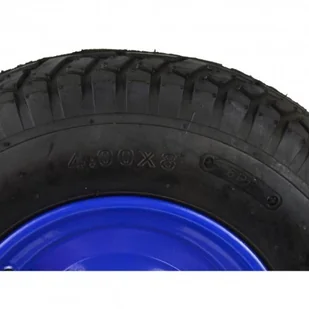 GEKO Koło do taczki wzmacniane 4.00-8 6PR niebieska felga 0282 G71019 - Akcesoria do urządzeń ogrodniczych - miniaturka - grafika 4