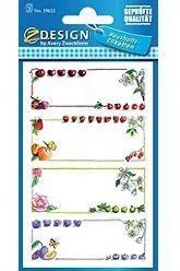 Avery Zweckform  Naklejki na przetwory - owoce 4 - Książki kucharskie - miniaturka - grafika 2