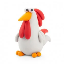 TM TOYS Hey Clay. Masa plastyczna - kogut - TM Toys - Masy plastyczne - miniaturka - grafika 2