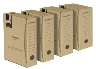 Q-CONNECT Pudło archiwizacyjne , karton, A4/150mm, szare KF15848 - Pudła i kartony archiwizacyjne - miniaturka - grafika 4