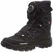 Buty trekkingowe damskie - Viking Adult Unisex Const rictor III Boa Trekking-& Wander buty - czarny - 45 EU - miniaturka - grafika 1