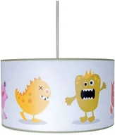 Lampy sufitowe - Lampdar Sanneli 0110 - Dziecięca lampa wisząca MONSTER 1xE27/60W/230V - miniaturka - grafika 1