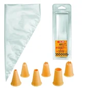 Miseczki i talerzyki dla dzieci - Ibili Szpryca + 6 końcówek IBILI, 30 cm - miniaturka - grafika 1