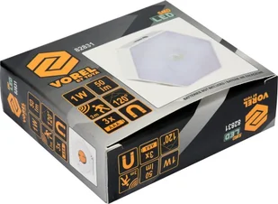 Vorel LAMPKA NOCNA SMD LED 50LM CZUJNIK RUCHU I ZMIERZCHU 3AAA 82831 - Lampy stojące - miniaturka - grafika 6