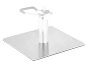 Pozostałe akcesoria fryzjerskie - ACTIVESHOP PODSTAWA DO FOTELA FRYZJERSKIEGO KWADRATOWA INOX L009 - miniaturka - grafika 1