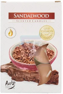 Bispol Aura Podgrzewacze Róża 6 szt. - Świece - miniaturka - grafika 2