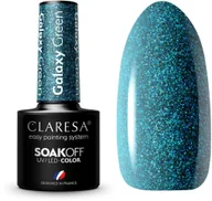 Lakiery hybrydowe - CLARESA Claresa lakier hybrydowy galaxy green 5g - miniaturka - grafika 1