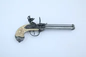 Repliki - broń - Denix SA REPLIKA WŁOSKI PISTOLET TRZYLUFOWY MODEL 1016 G 1016 G - miniaturka - grafika 1