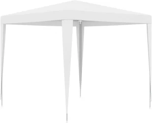 vidaXL Namiot imprezowy, 2,5x2,5 m, biały - Pawilony ogrodowe - miniaturka - grafika 2