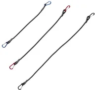 Akcesoria rowerowe - Unitec UNITEC 75252 napinacze do bagażu z karabińczykiem, zestaw 3 szt. 60/80/100 cm 75252 - miniaturka - grafika 1