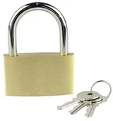 Kłódki - Brüder Mannesmann Mannesmann kłódka z mosiądzu, M M  413-50 - miniaturka - grafika 1