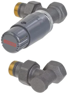 Luxrad Zestaw termostatyczny KĄTOWY 1/2" - Akcesoria grzewcze - miniaturka - grafika 5
