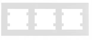 Hager Lumina intense Ramka 3-krotna pozioma - Klawisze i ramki - miniaturka - grafika 3