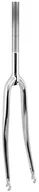 Akcesoria rowerowe - V BIKE vicma  fourche vélo Course acier chromé Tte pentée Dimension 700 °C 1 pouce DIAM 22,2 filetée  argenté - miniaturka - grafika 1