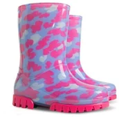 Buty dla dziewczynek - Demar Kalosze dziecięce TWISTER PRINT C (20-27) - Mała 0036C - miniaturka - grafika 1
