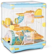 Klatki dla gryzoni - Happet Klatka GREMI Happet K813 AL L2 niebieska - miniaturka - grafika 1
