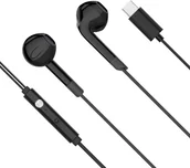 Słuchawki - Kruger&Matz C2 USB-C czarne - miniaturka - grafika 1