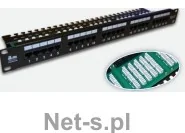 . Patchpanel telefoniczny 25xRJ45 kat 3 1U PK012 - Pozostałe akcesoria sieciowe - miniaturka - grafika 3
