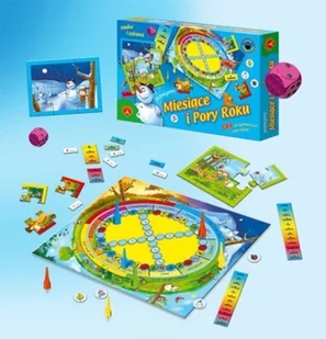 Alexander Poznajemy Miesiące i Pory Roku 0197 - Gry planszowe - miniaturka - grafika 2