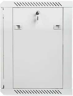 Lanberg Szafa wiszący 19" 12U, 600x450, szara FLAT PACK WF01-6412-10S - Szafy rack - miniaturka - grafika 2