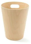 Kosze na śmieci - Umbra Kosz drewno naturalne WOODROW F-180061 - miniaturka - grafika 1