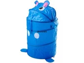 Pojemniki na zabawki - DUŻY SKŁADANY KOSZ NA PRANIE ZABAWKI 43 x 50 słoń - miniaturka - grafika 1