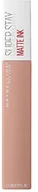 Szminki - Maybelline New York Lippenstift Super Stay Matte ink unnude 55 Driver, 1er Pack (1 X 5 ML) 3600531469429 - miniaturka - grafika 1